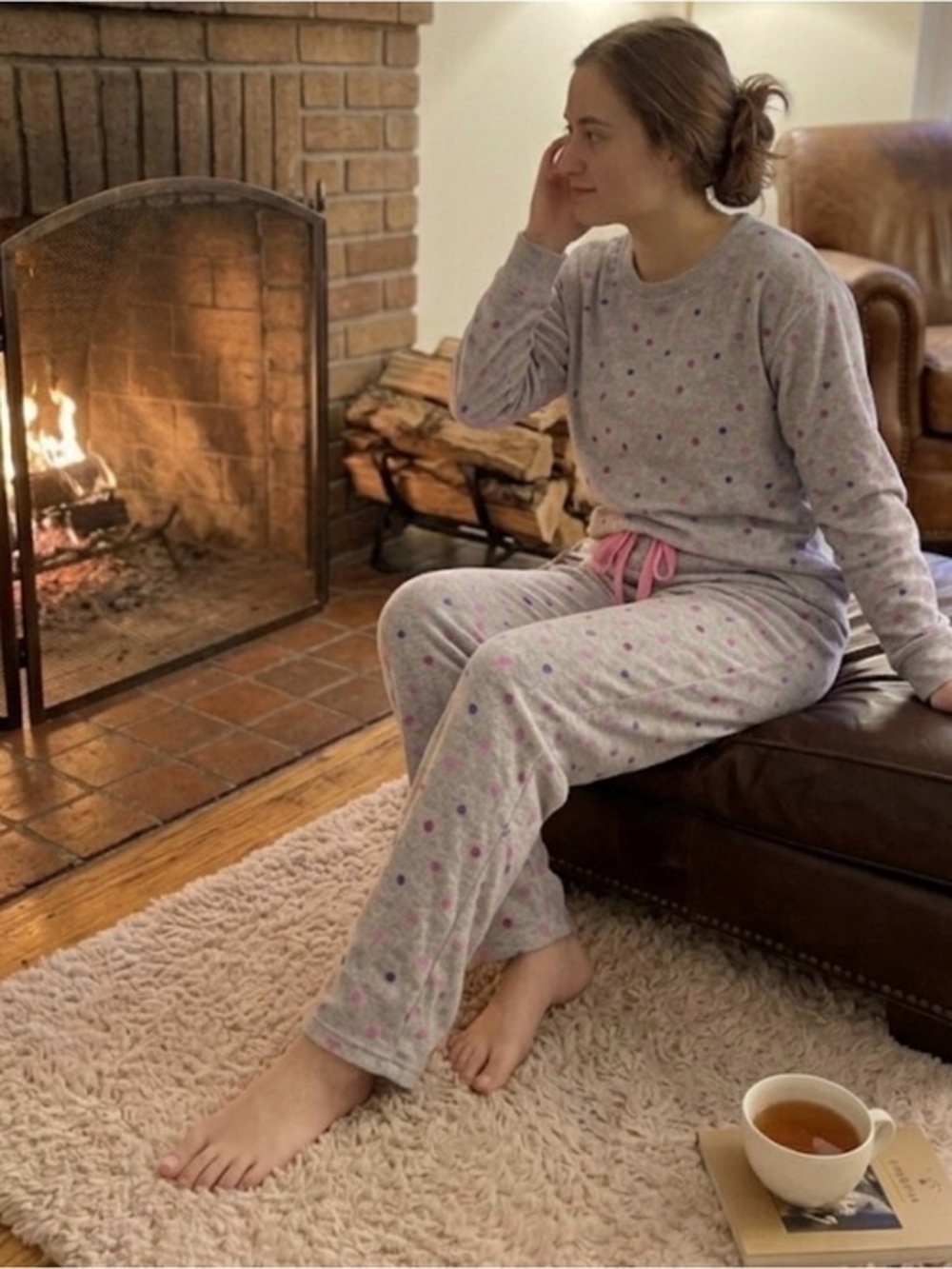 Kate Spade Pajama Set Soft NWOT Size Medium